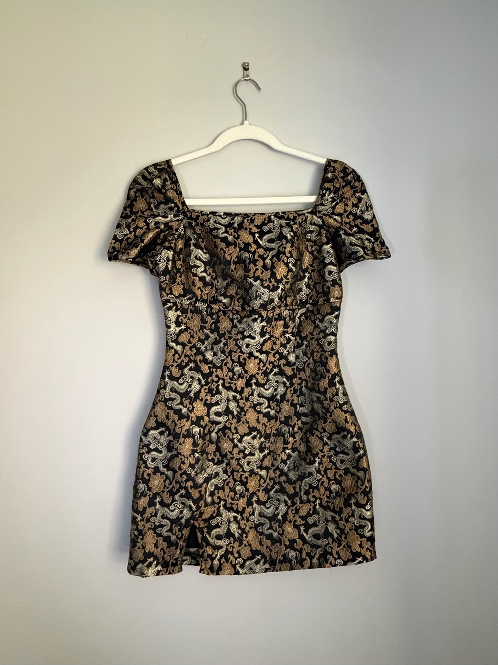 Y2K‎ mini dress dragon print size XS